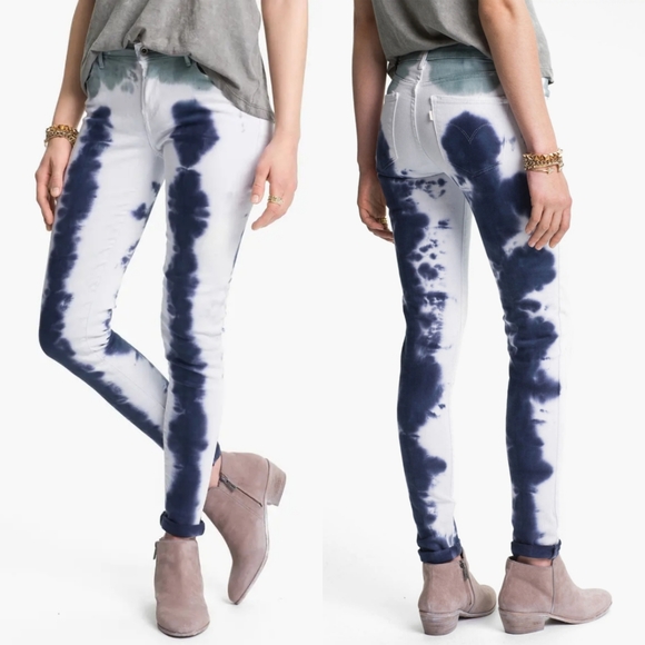 Levi's Denim - 💲SALE! Levi's Tie Dye Skinny Jeans
